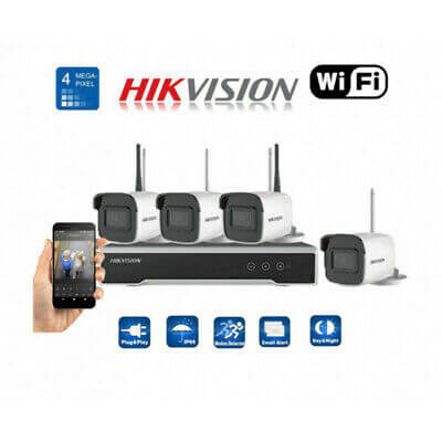 4MP H.265 Bullet Wi-Fi Kit