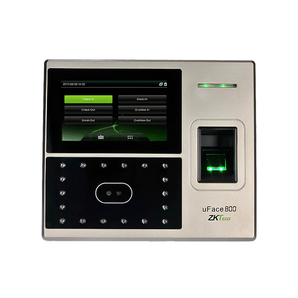 Time attendance Fingerprint Machine ZKTECO UFACE 800