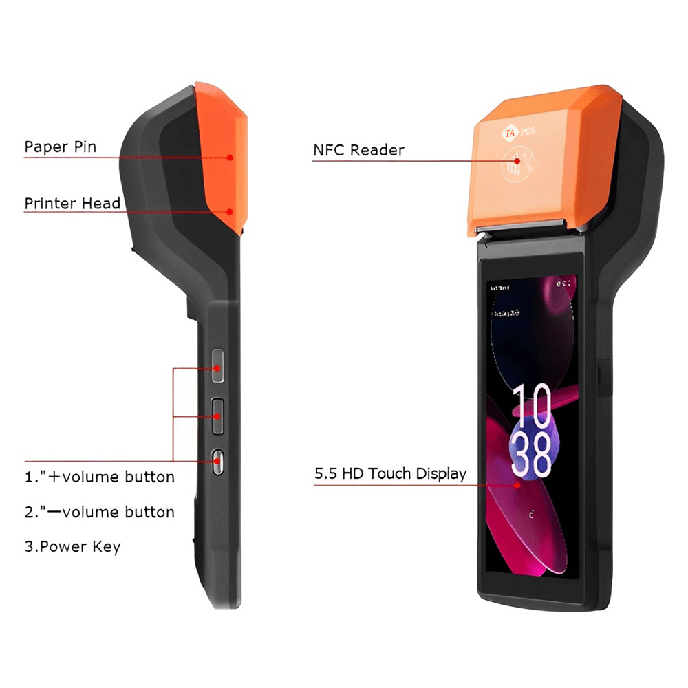 Portable POS System with printer TA-50