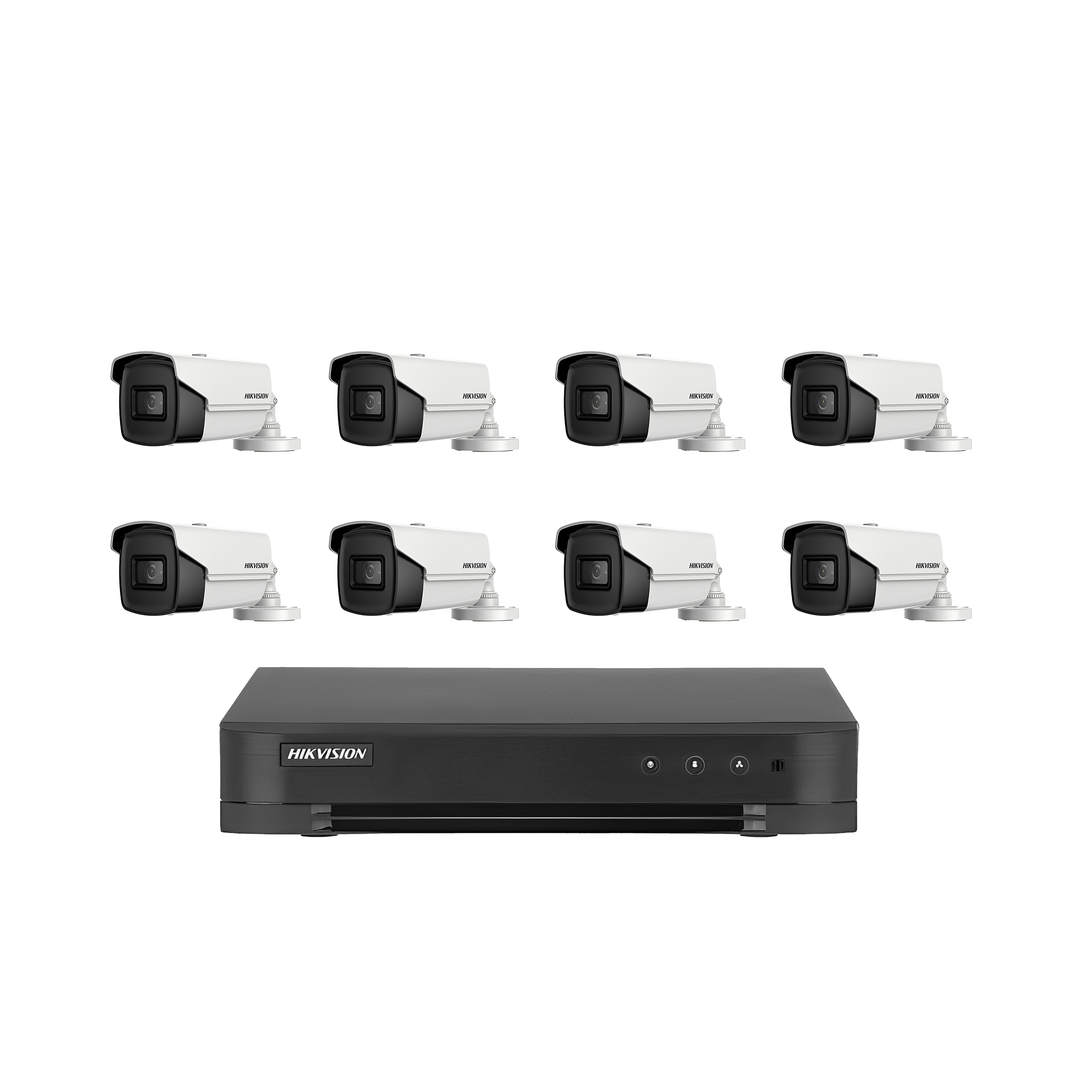 Bundle of 8 cameras, 8 megapixel IP camera
