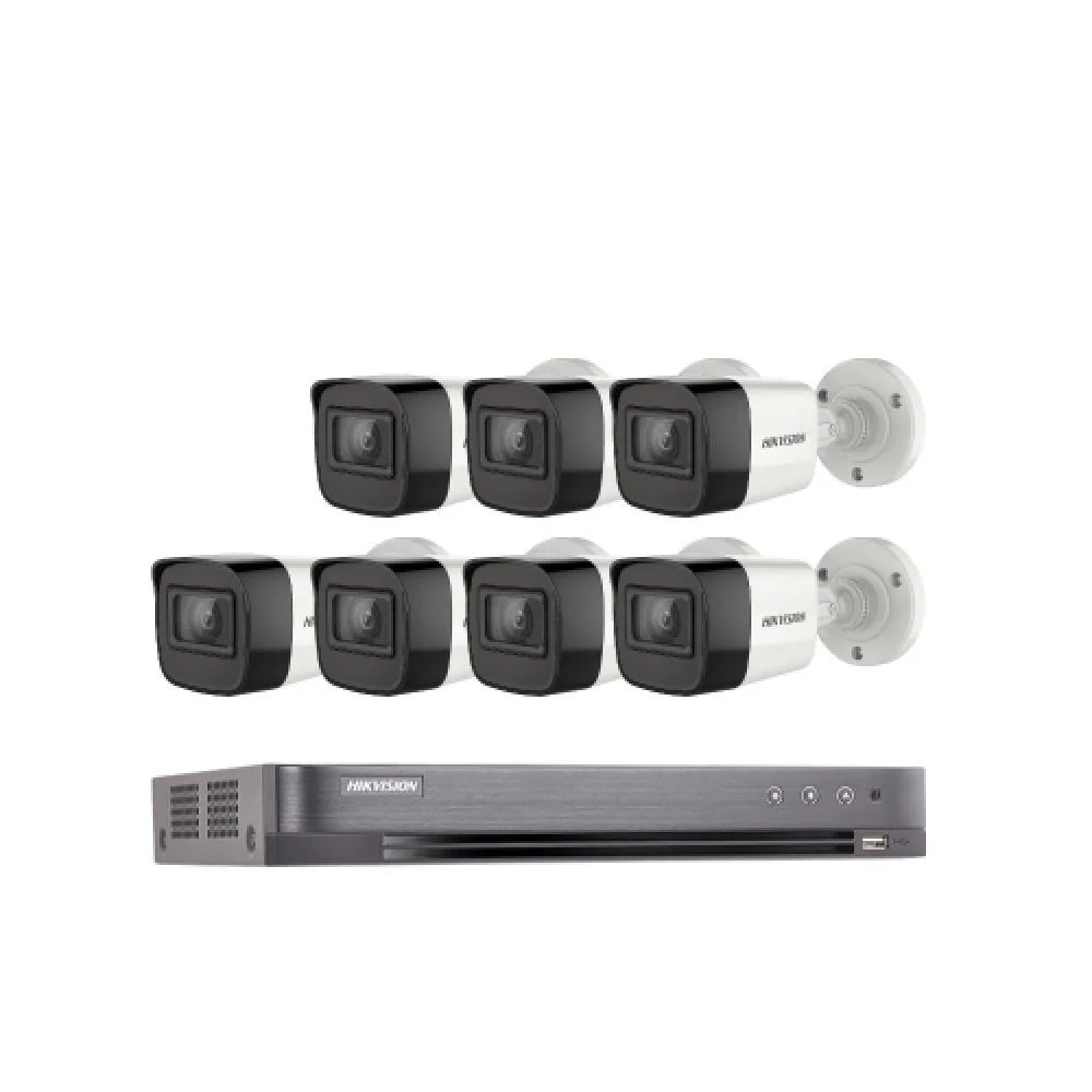 Bundle of 7 cameras, 8 megapixel IP camera