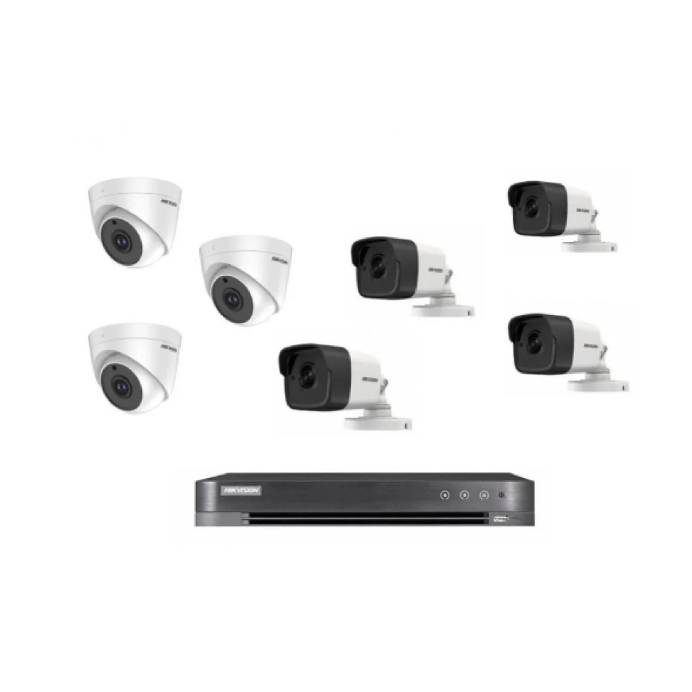 Bundle of 7 cameras, 8 mega analog camera